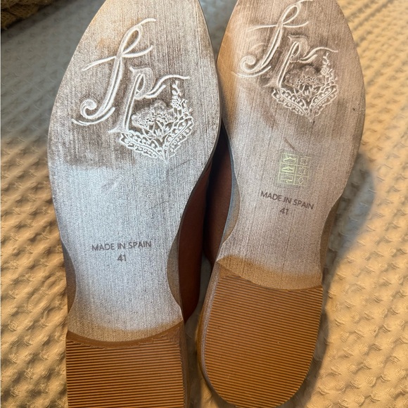 Brand New Free people lordes mule tan 41 - Picture 3 of 4